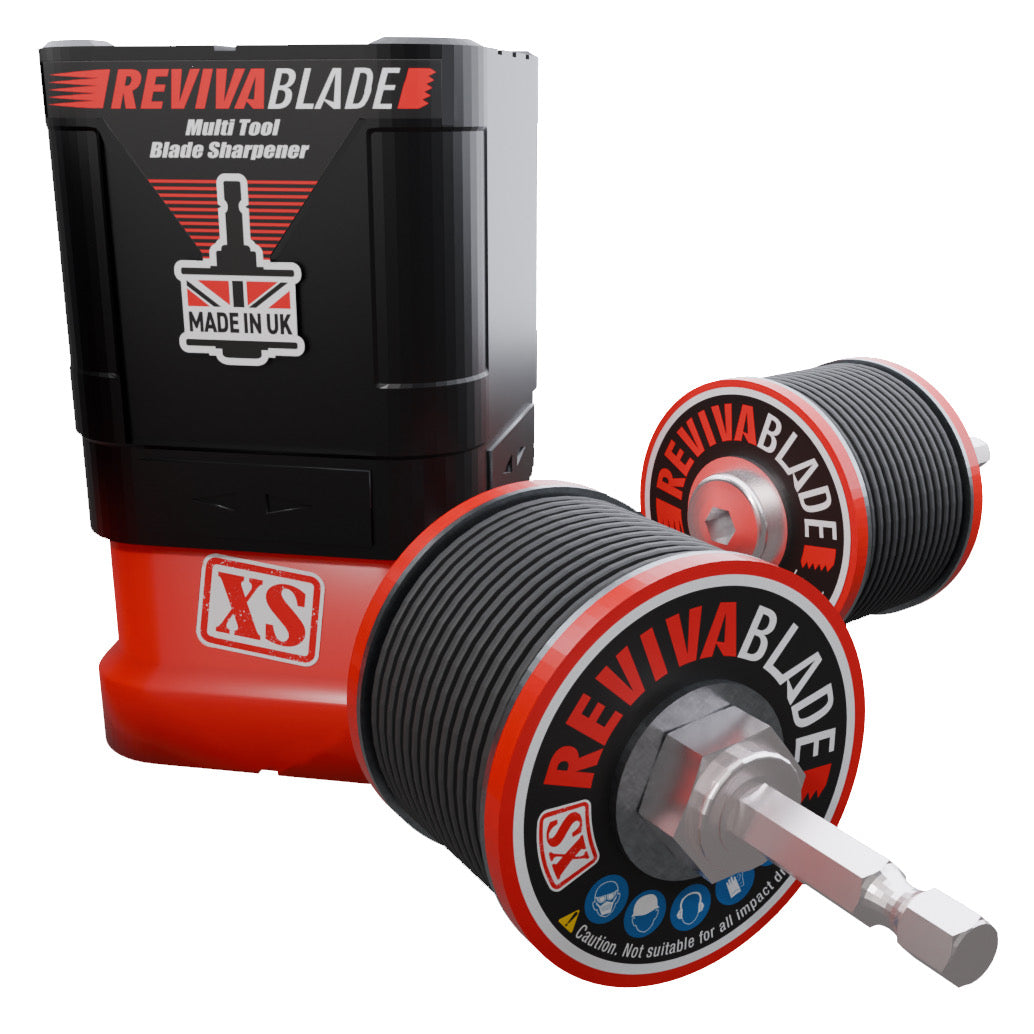 NEW.... Revivablade® XS Compact Multi-Tool Blade Sharpener with Hex Arbor!