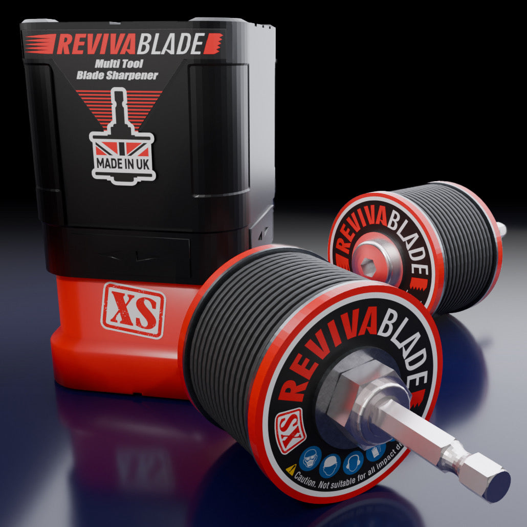 NEW.... Revivablade® XS Compact Multi-Tool Blade Sharpener with Hex Arbor!